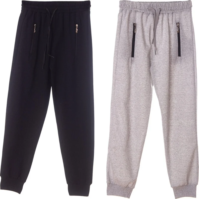 ادا بيبيك تشوكوك Ada Baby Kid Adabebek Cotton Double Pocket Rubber Leg 2-Piece Kids Tracksuit Bottoms