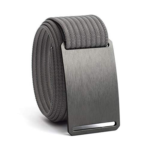 GRIP6 Gunmetal Belt: Durable Belts for Men & Women, Versatile Nylon Tactical Belt for Work, Golf, Casual & Outdoor Use - Image 1