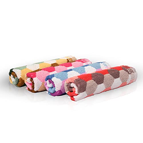 GRGRASP Thread That Bind Relations GRGRASP 100% Cotton Hand Towels Set of 12 Soft & absorbant, 400 GSM (Multicolor Size :: Medium 30 * 52 Cm) - Image 2