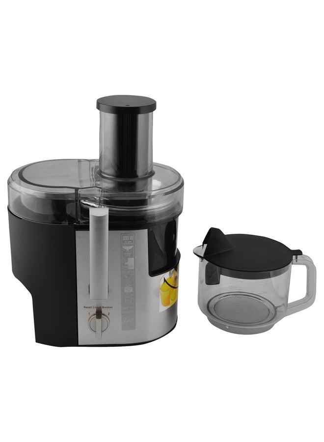 Panasonic Wide Tube Juicer MJ-DJ01 Silver/Black - Image 1