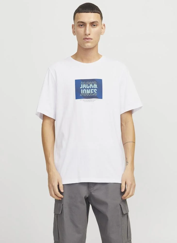 جاك اند جونز Jjhudson Crew Neck T-Shirt