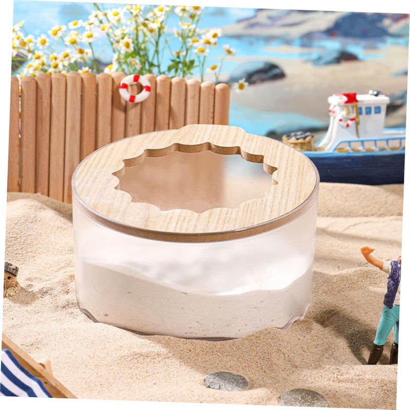 Hamster Sand Bath Toilet Combo Dual Use Box Small Pets Blue Design Easy Access - Image 5