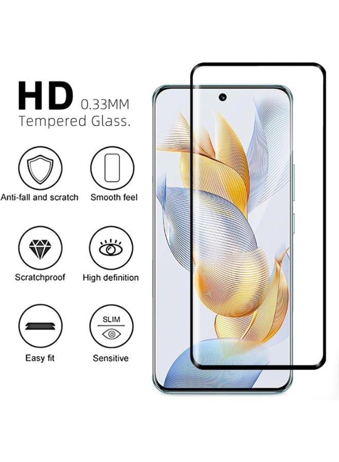 CAISLES Nano Screen Protector for HONOR 90, curved design, superior edge-to-edge protection with superior clarity and protection against drops and scratches - Image 3