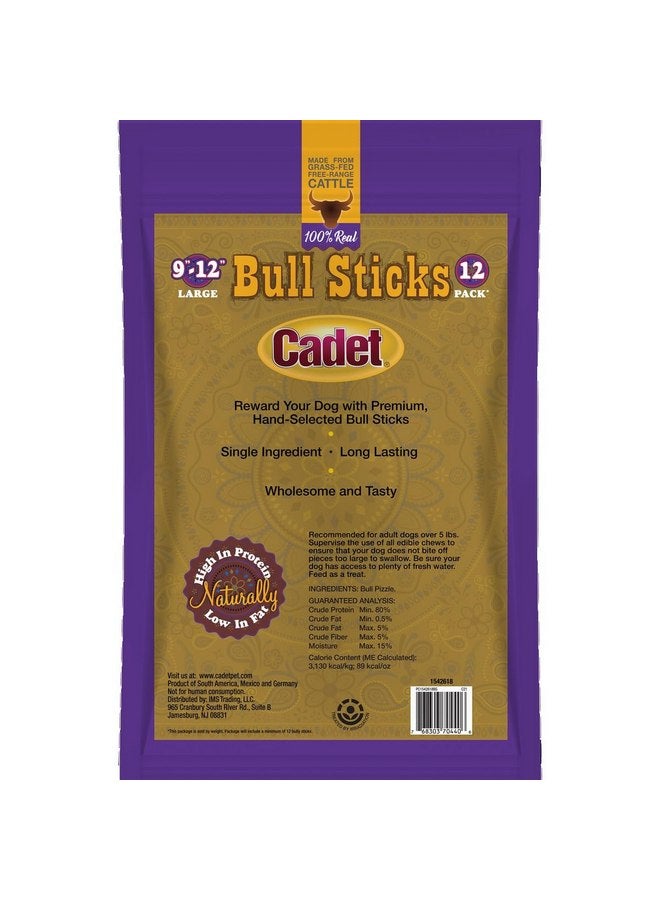 Cadet 9-12" Bull Sticks, 12 CountQ - Image 2