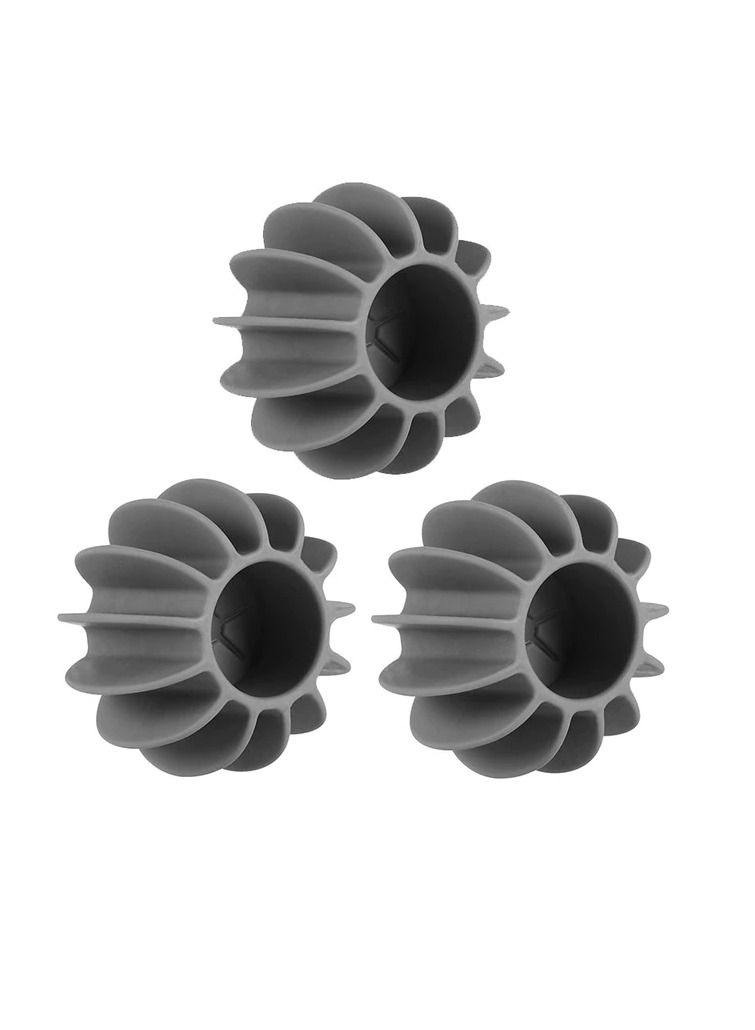 general 3pcs Silicone Magic Laundry Ball Reusable Clothes Hair Cleaning Tool Pet Hair Remover Washing Machine Cat Hair Catcher Laundry Ball - Image 1