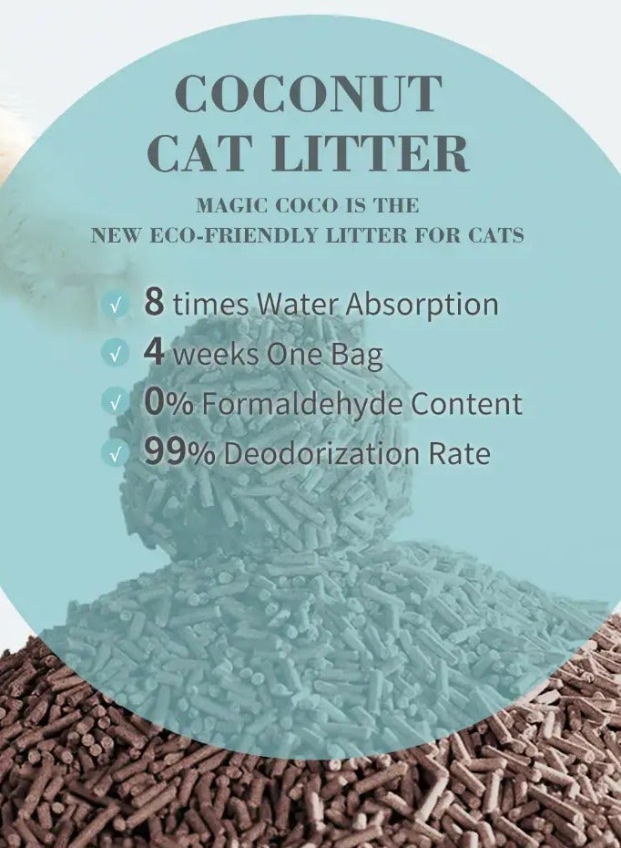 Bioline Magic Coco Coconut Cat Litter 6L - Image 2