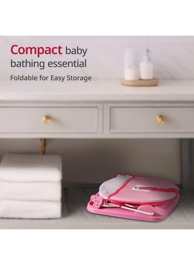 Luvlap Jungle Tales Baby Bather for Baby 3-12 Months, Baby Bath Chair, 3 Position Adjustable, Washable Soft Mesh, for Babies Upto 9 Kg, Large Seat (Multicolor) - Image 5