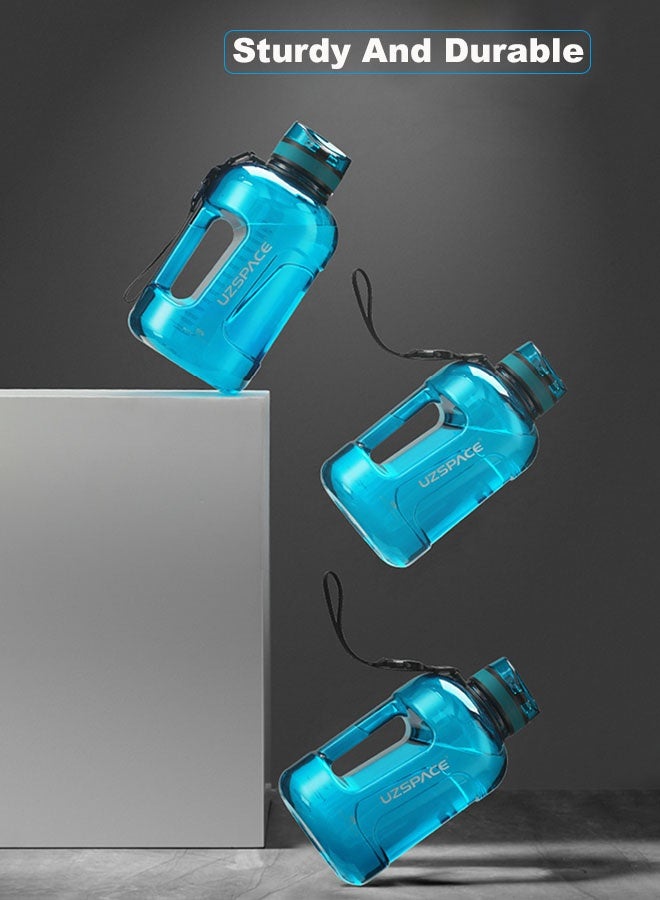 أوسبايس زجاجة مياه 2300 مل زجاجة شرب رياضية كبيرة سعة 2.3 لتر كبيرة الحجم 2300 مل زجاجة مياه كبيرة الحجم 2.3 لتر للسفر في الصالة الرياضية - Image 4