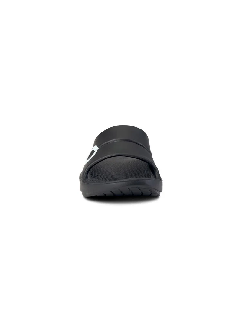 OOFOS UNISEX OOAHH SPORTS FLEX SLIDE SANDALS GRAPHITE