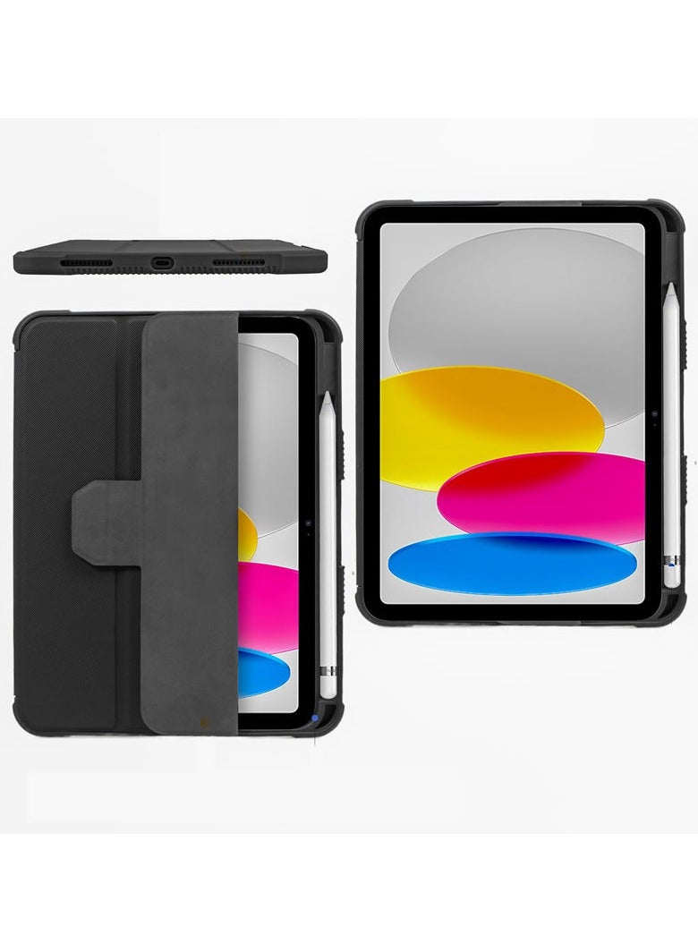 for iPad A16 11th Generation Case 11 Inch 2025, for iPad Case 11th Gen with Clear Back Shell, Trifold Stand Protective Cover with Pencil Holder, Auto Sleep/Wake - Image 2