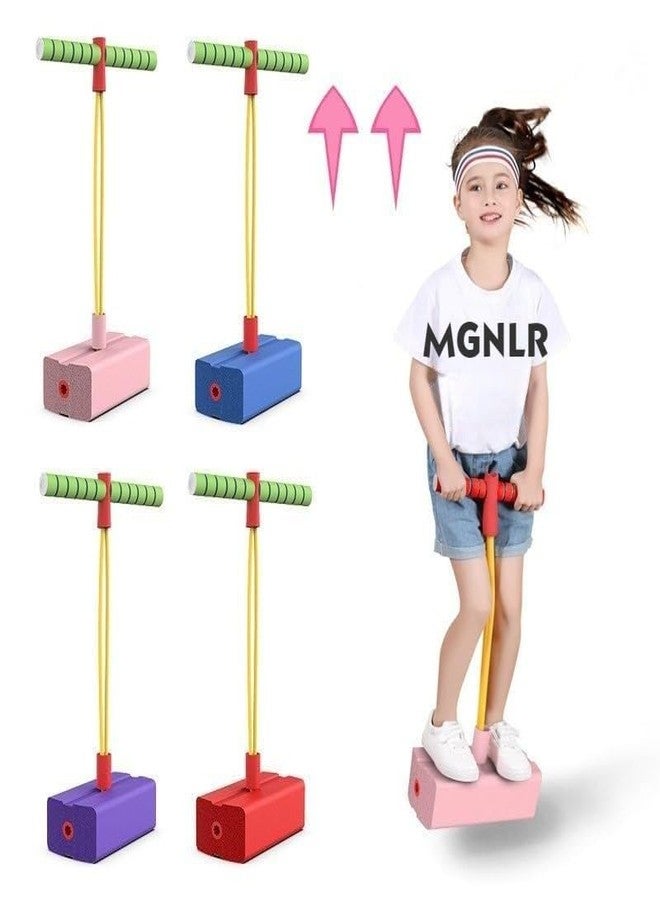 MGNLR Pogo Stick Foam Pogo Jumper Pogo Toy Pogo Foam Jumper Fun and Safe Jumping Stick, Jumping Stick for Teens Adults Outdoor Indoor Sports Gift, Makes Squeaky Sounds with Each Hop (1 PCS) - Image 1