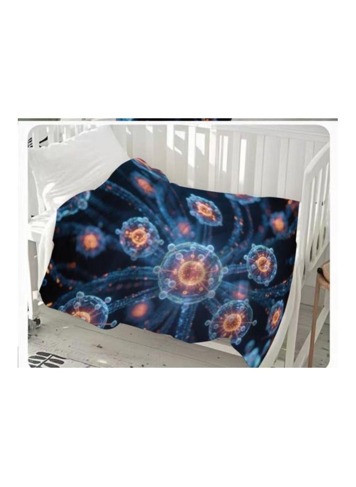 general Flannel thin blanket (warm and comfortable, suitable for sleep, gaming, dust removal and sandproof) 150cm*200cm - 815 - Image 3