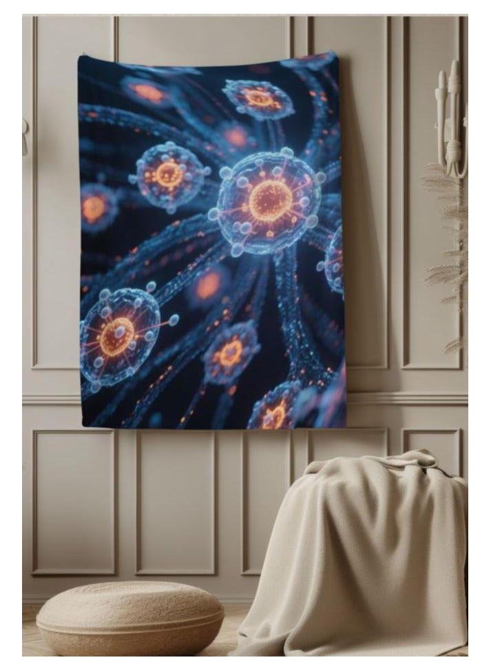 general Flannel thin blanket (warm and comfortable, suitable for sleep, gaming, dust removal and sandproof) 150cm*200cm - 815 - Image 5