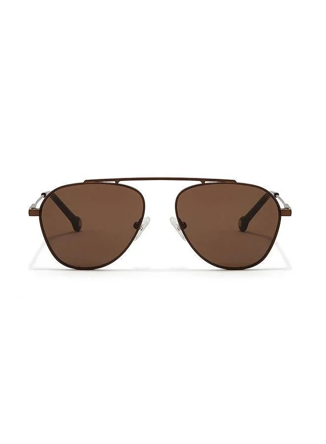 30Sundays 30Sundays ANTIQUE,Unisex Sunglasses, Aviator Sunglasses, UV Protection: UV400 (Brown,Brown)