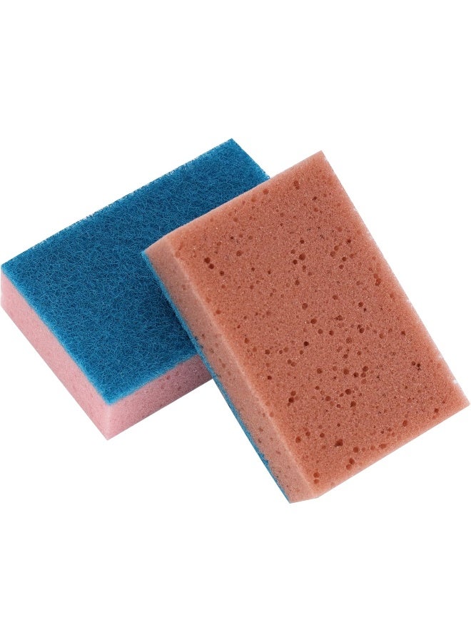 DELCASA حزمة من 10 إسفنجات تنظيف ديلكاسا DC2996، متعددة الألوان - Image 2
