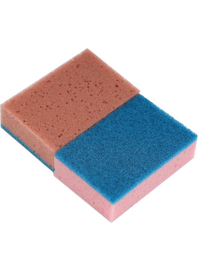 DELCASA حزمة من 10 إسفنجات تنظيف ديلكاسا DC2996، متعددة الألوان - Image 3