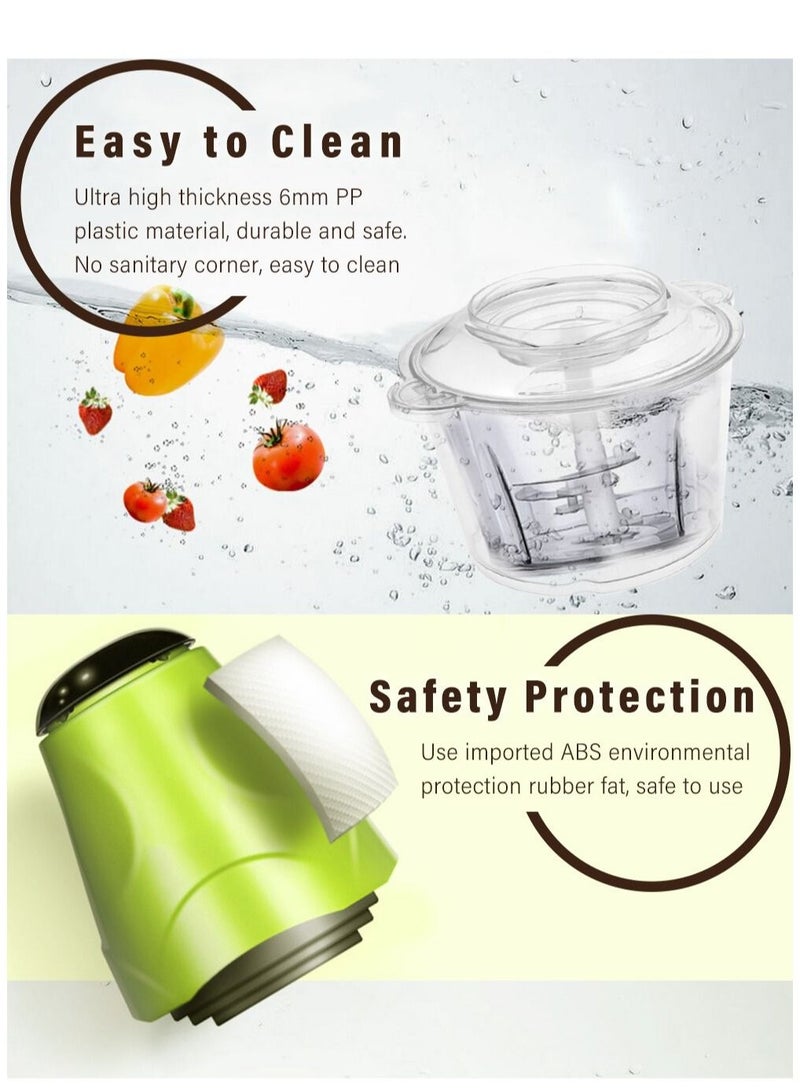 DubaiGallery Electric Meat Grinder Food Shredder Kitchen Tool Fruit Vegetable Grinders Multifunction Cooking Machine - Image 4