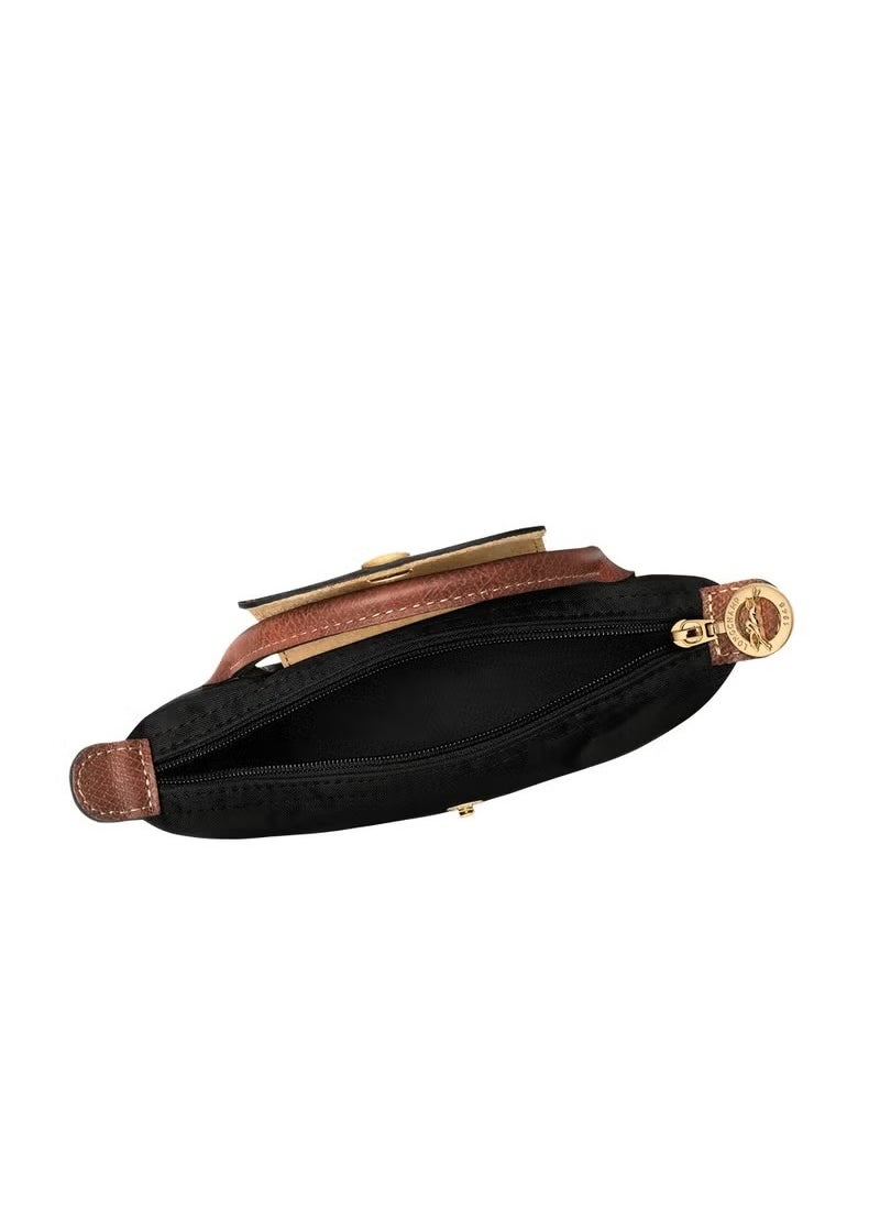 Longchamp - Longchamp Women's Classic Fashion Versatile Mini Makeup Bag, Handbag, Shoulder Bag, Handheld Small Bag Black - Image 1