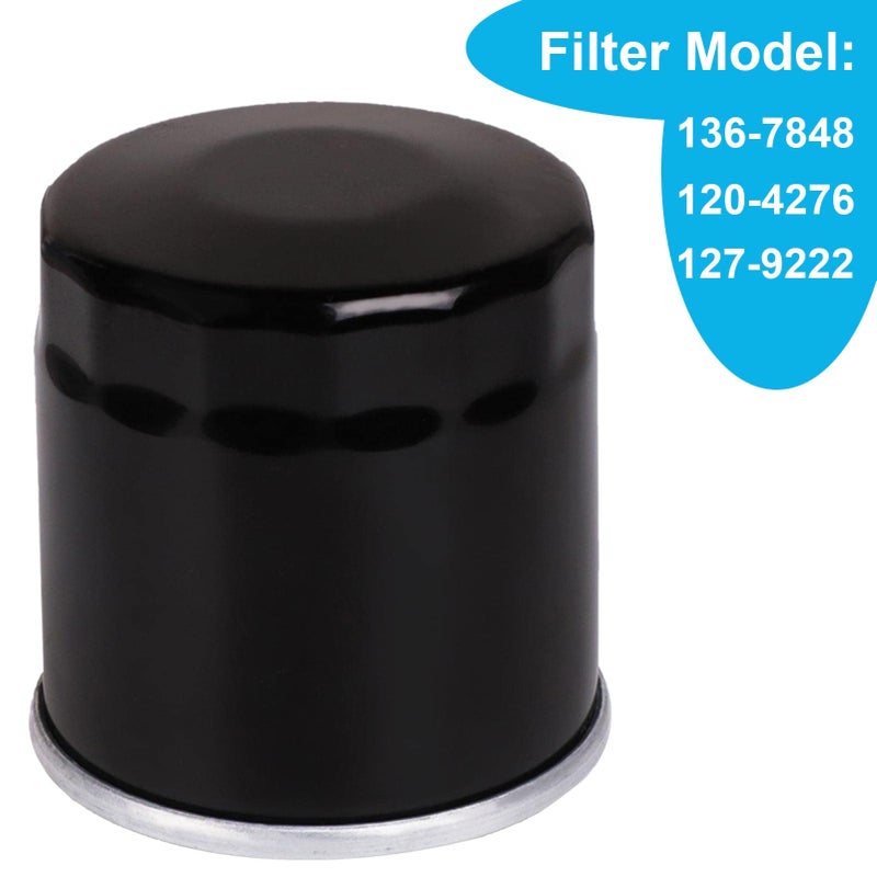 HEYZLASS 2 Pack 136-7848 Oil Filter for Toro V-Twin Engine Timecutter Zero Turn Mower, Perfect Replace 127-9222 120-4276 Oil Filter - Image 2