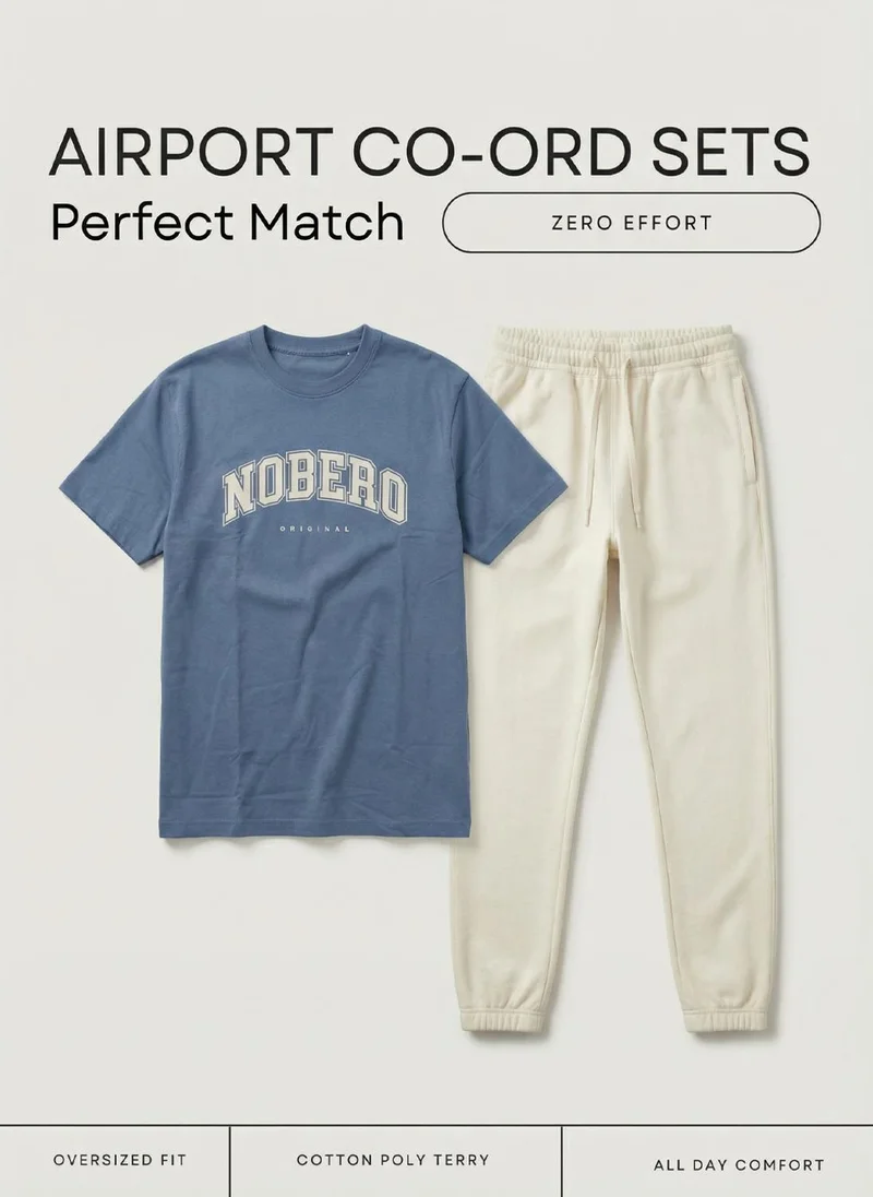 NOBERO Dutch Blue Nobero Regular Fit Co-ord Set for Men for Men | Best Price UAE