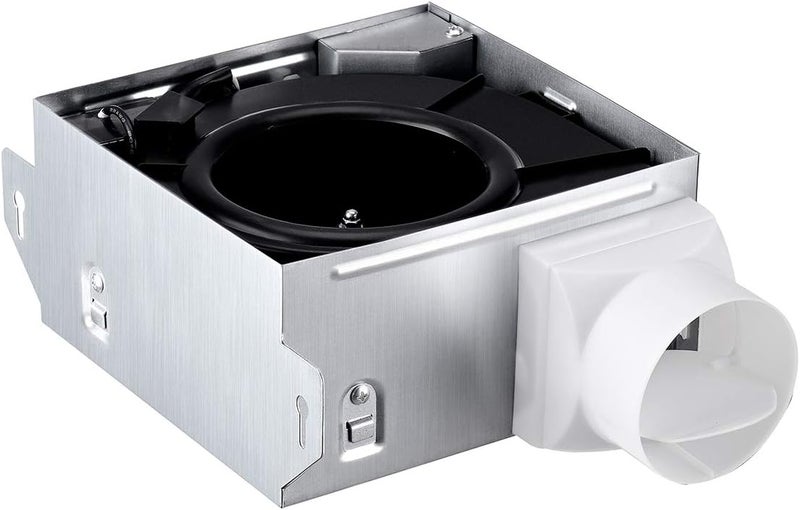 Tech Drive Bathroom fan 50 CFM, 1.0Sone DC Motor with No Attic access Needed Installation,Very Quiet Ventilation and Exhaust Fan, Ceiling Mounted Fan, White - Image 5