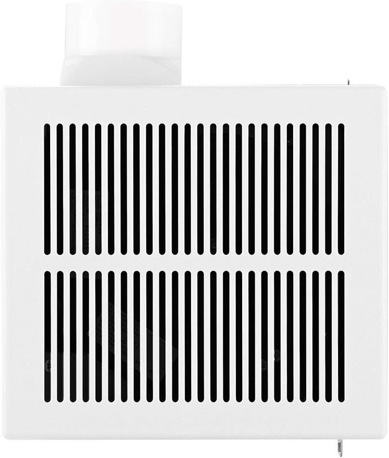 Tech Drive Bathroom fan 50 CFM, 1.0Sone DC Motor with No Attic access Needed Installation,Very Quiet Ventilation and Exhaust Fan, Ceiling Mounted Fan, White - Image 4