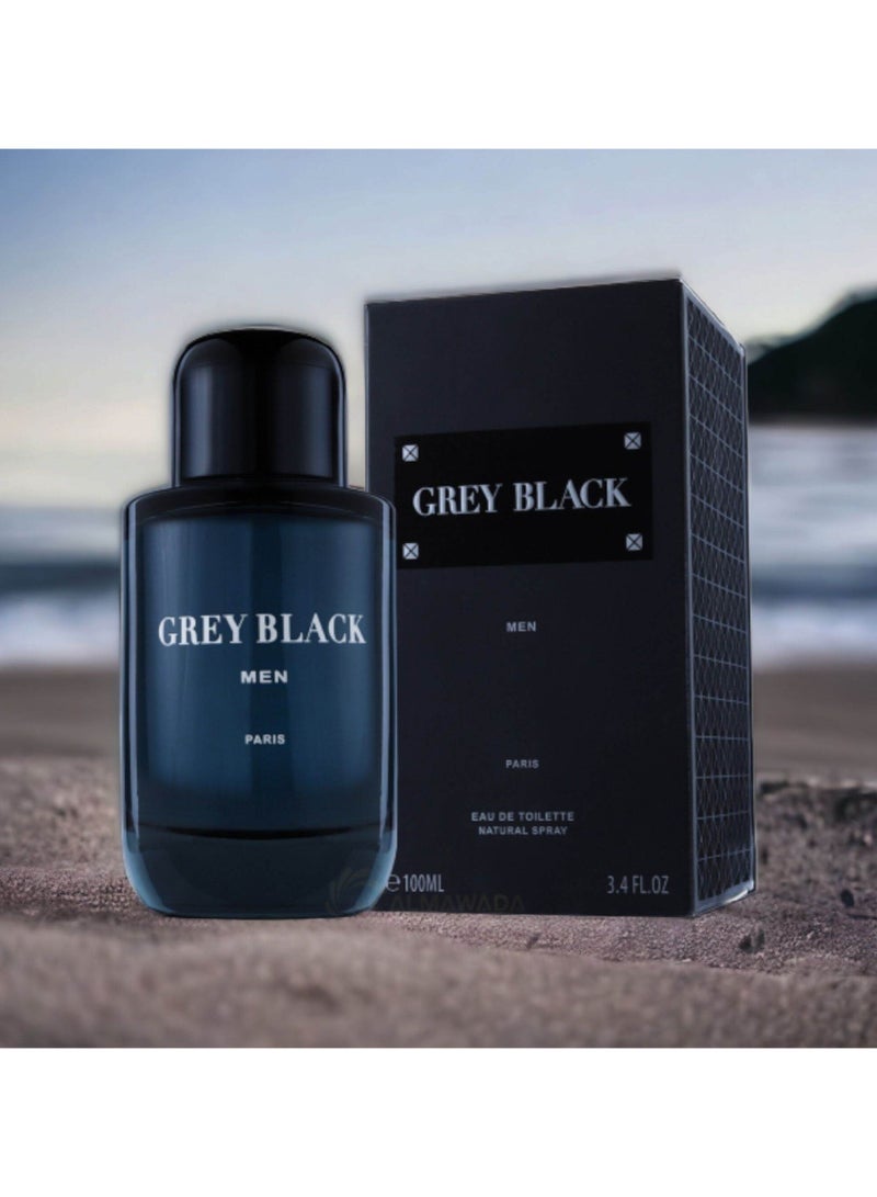 Geparlys Grey Black EDT For Men - 100ml - Image 3