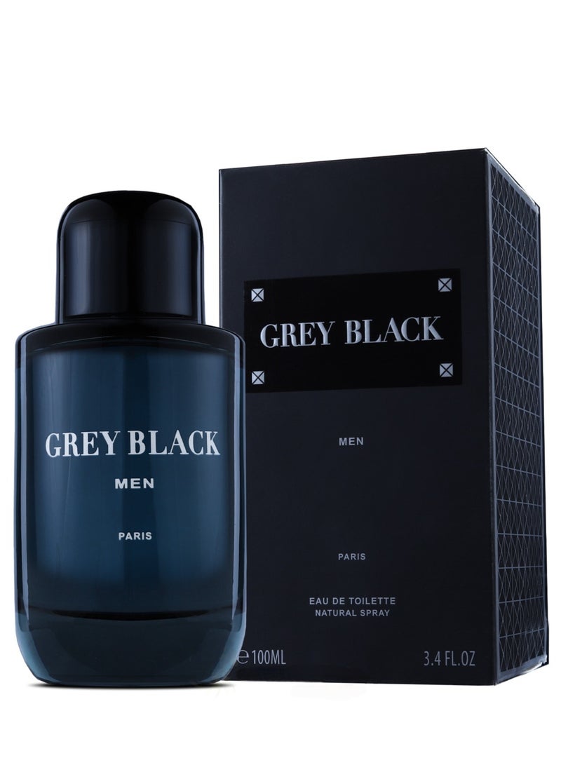 Geparlys Grey Black EDT For Men - 100ml - Image 2