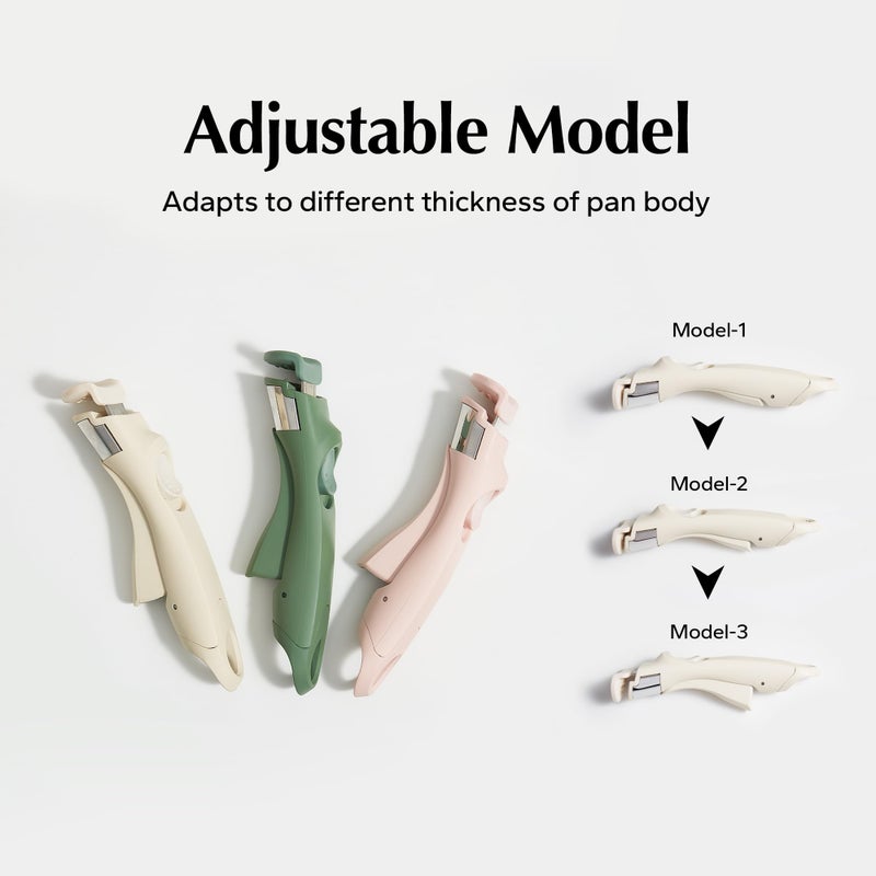 Redchef مقبض قابل للإزالة من ريد شيف أبيض - بديل لمقبض الأواني القابل للفصل، مقبض وعاء عالمي، بديل مثالي لجميع الأواني - Image 3