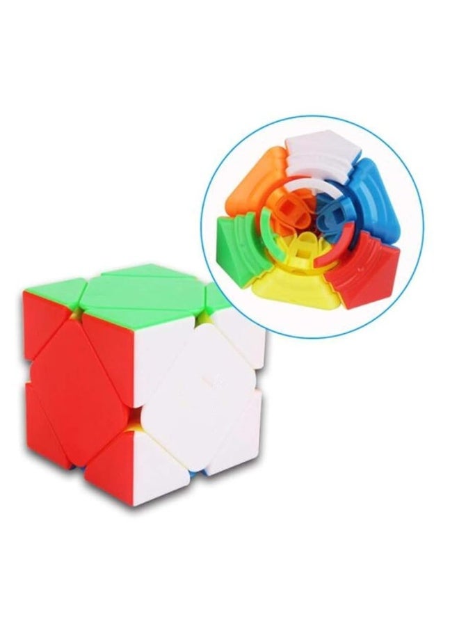 CuberSpeed Skewb Stickerless Magic Cube Skewb Stickerless Speed cube Puzzle Toys for Kids - Image 2