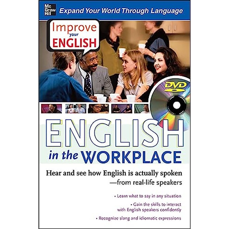 Improve Your English English in the Workplace DVD w Book
