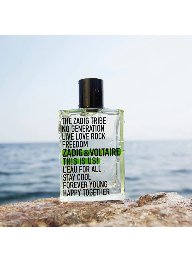 ZADIG & VOLTAIRE هذا نحن! L'Eau For All Eau de Toilette 50 مل  - Image 2