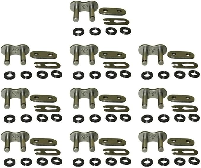 520 X Ring Chain Connecting Master Link 10 PCS - Image 1