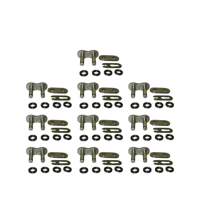 520 X Ring Chain Connecting Master Link 10 PCS - Image 2