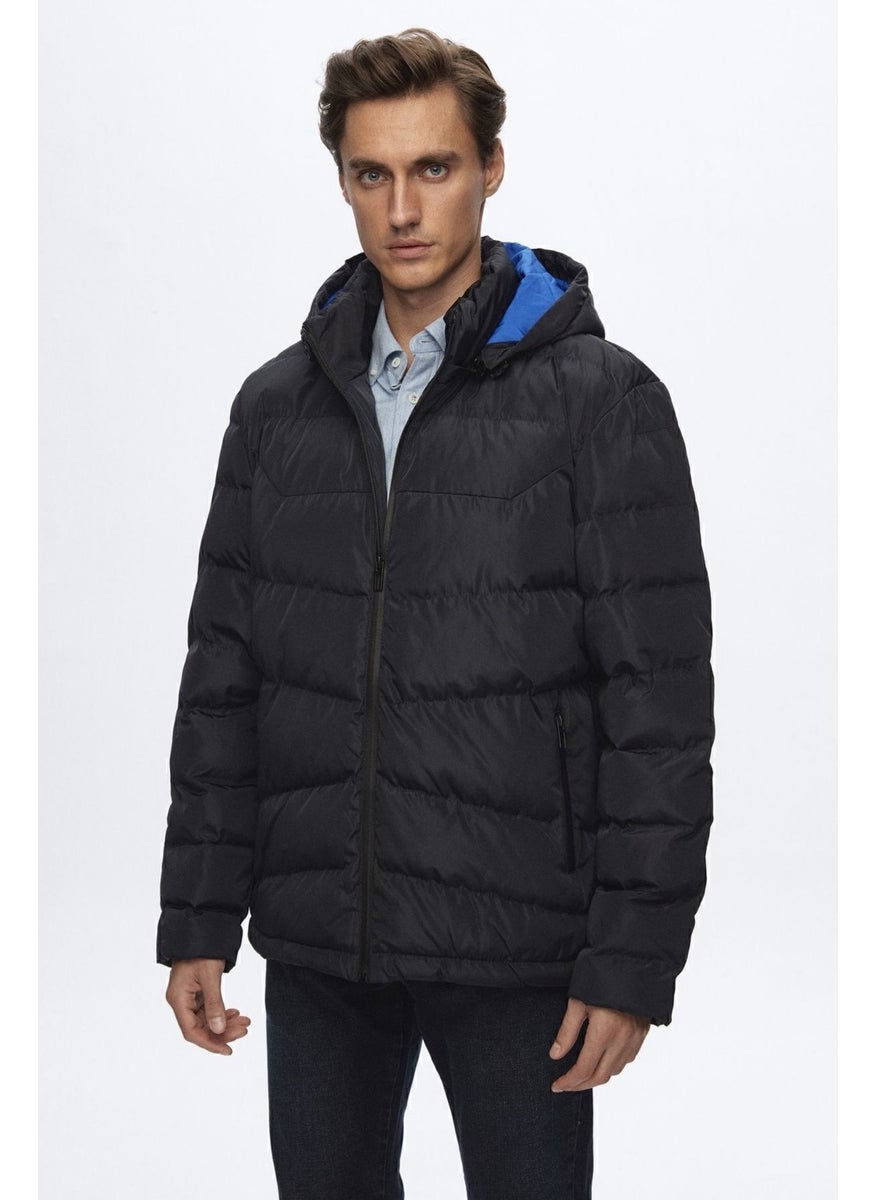 Regular Fit Navy Blue Puffer Hooded Jacket 9HF07ORT0808 - pzsku/ZF9DA92AB350F06755787Z/45/_/1732551494/cfd45721-f80a-48b2-909f-ad96a039f175