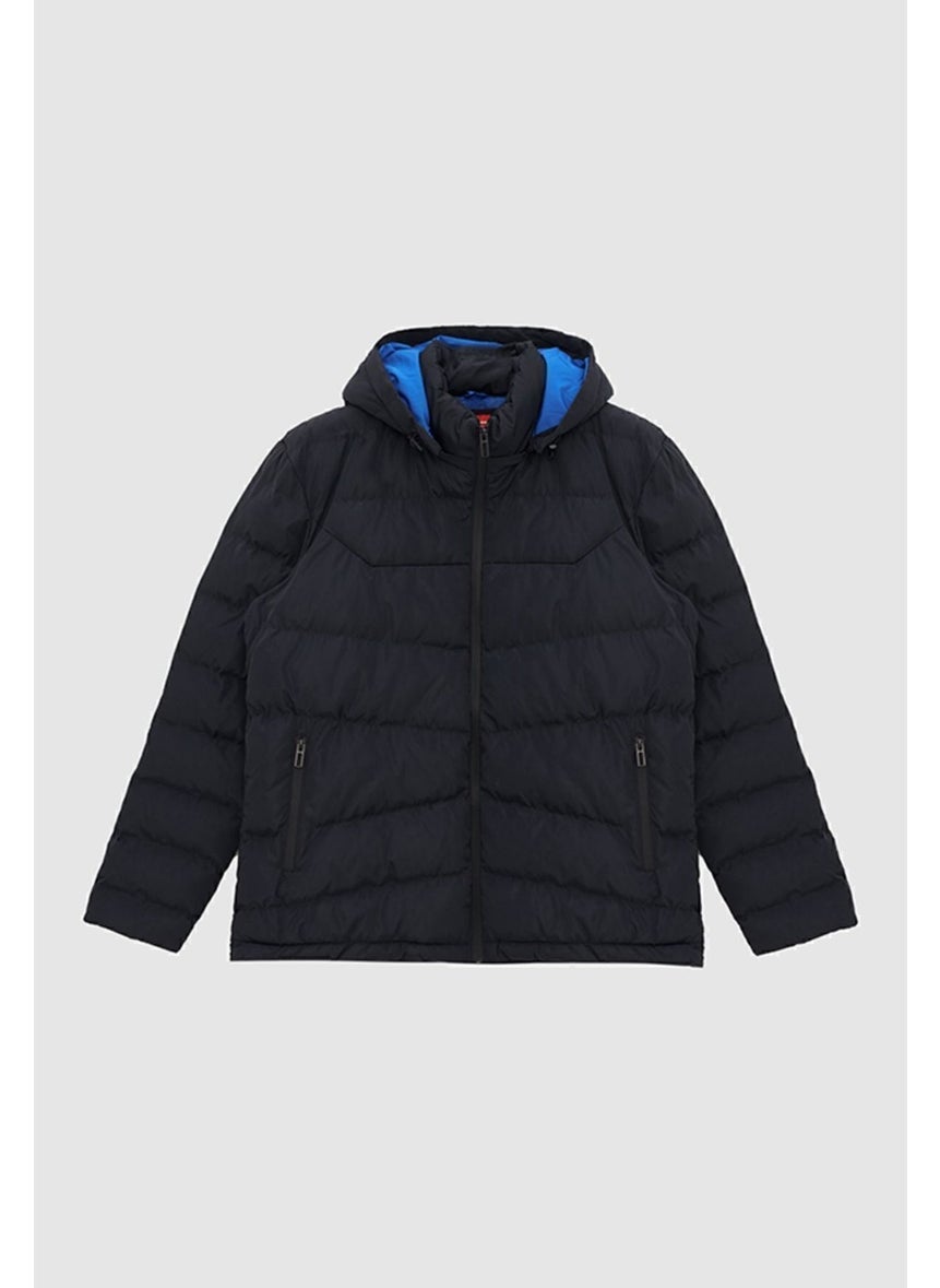 Regular Fit Navy Blue Puffer Hooded Jacket 9HF07ORT0808 - pzsku/ZF9DA92AB350F06755787Z/45/_/1732551498/0412eb91-2747-4aaa-b8e4-ad7b126550b2