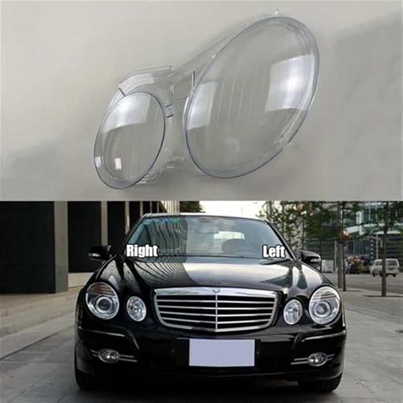 Yurefax Headlight Glass Cover for Mercedes E-Class W211 - Image 4