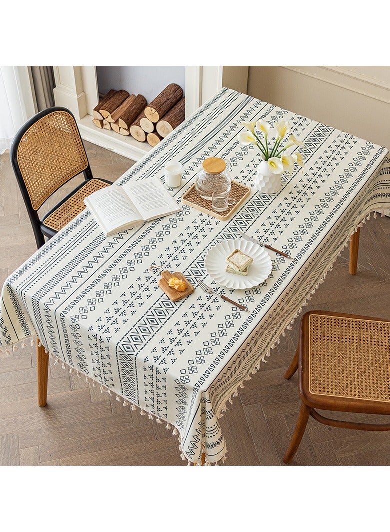 EBMINI New Wash Free Bohemian Tablecloth  - Image 1