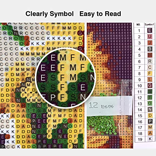 KTHOFCY 5D DIY Diamond Painting Kits for Adults,Tropical Beach Colorful Surfboard Full Drill Embroidery Cross Stitch Crystal Rhinestone Paintings Pictures Arts Wall Decor Painting Dots Kits 12X16 inch - Image 5