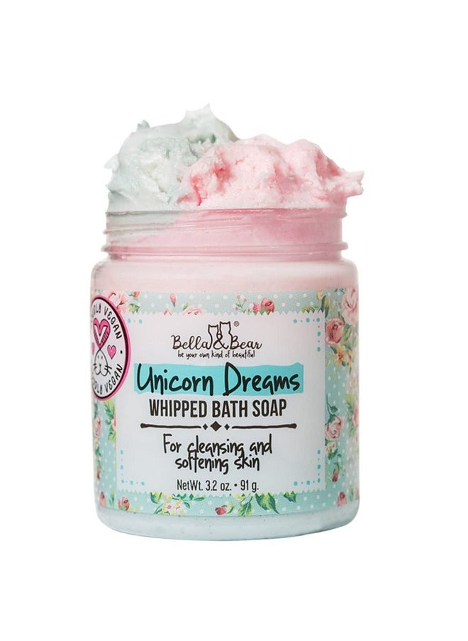 Bella and Bear Bella & Bear Unicorn Dreams Whipped Bath Soap Travel Size 3.2Oz X 24 Bulk  - Image 1