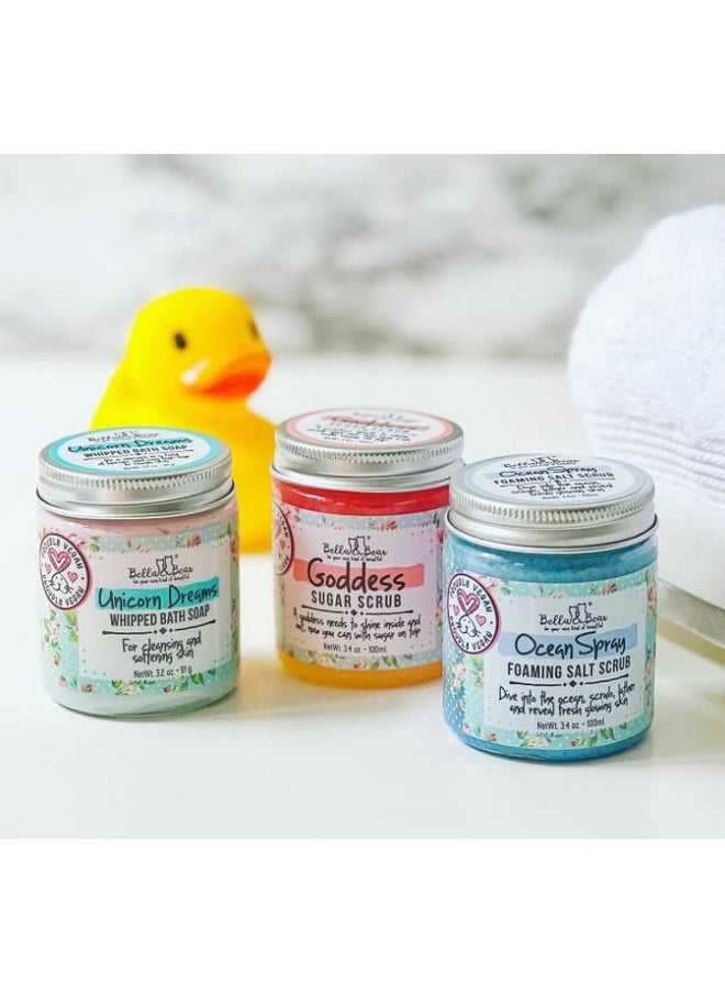 Bella and Bear Bella & Bear Unicorn Dreams Whipped Bath Soap Travel Size 3.2Oz X 24 Bulk  - Image 3