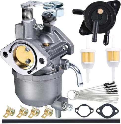 YDO Carburetor for EZGO Kawasaki Engine RXV 2008,Gas Golf Carts TXT 2010-2015,EZ-GO Valor 2010-2014 with Fuel Pump,Carb Repalce OEM # 808656 602061 72873G01 - Image 1