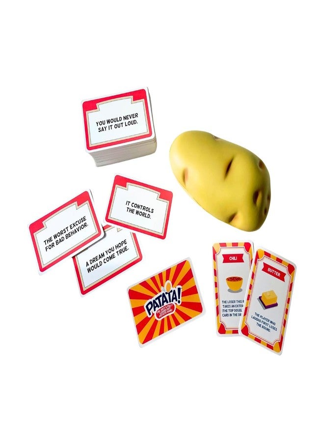 blue orange Tabletop Party Card Game for Adults, Hilarious Game Nights for Friends, Unlimited Players, Patata! Red by The Darker Side - Image 4