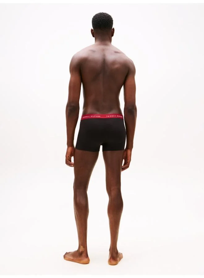 TOMMY HILFIGER 3-Pack Signature Repeat Logo Waistband Trunks