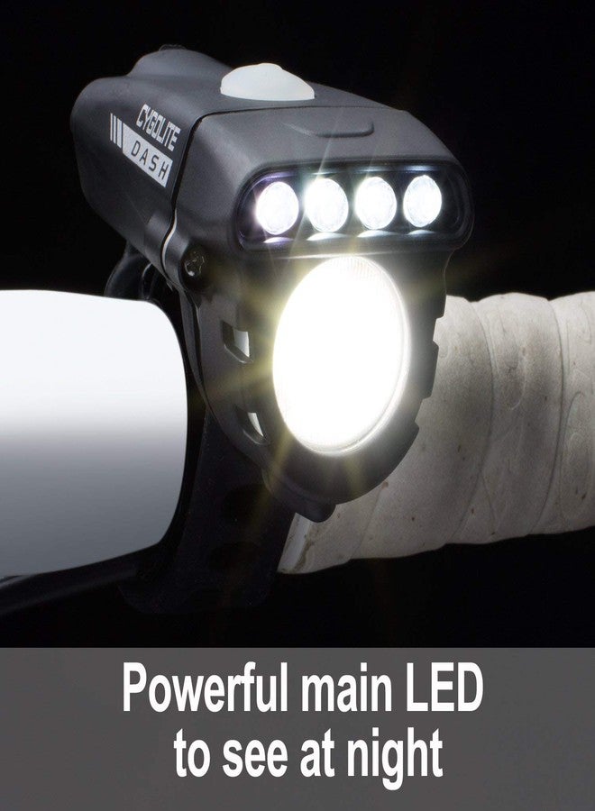 Cygolite Dash 520 Lumen Headlight & Hotshot Micro 30 Taillight - for Night & Day Use- Compact & Sleek- IP64 Water Resistant- Flexible Mounts- USB Bicycle Light Set - Image 3