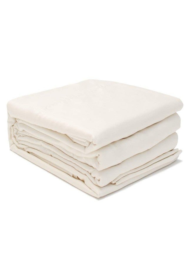 Happsy Organic Queen Bed Sheet - Breathable & Fitted Bed Sheet for Queen Size Bed - 4 Piece Extra Soft Bedding Set - 300 Thread Count Organic Cotton Sheet Set - Image 1