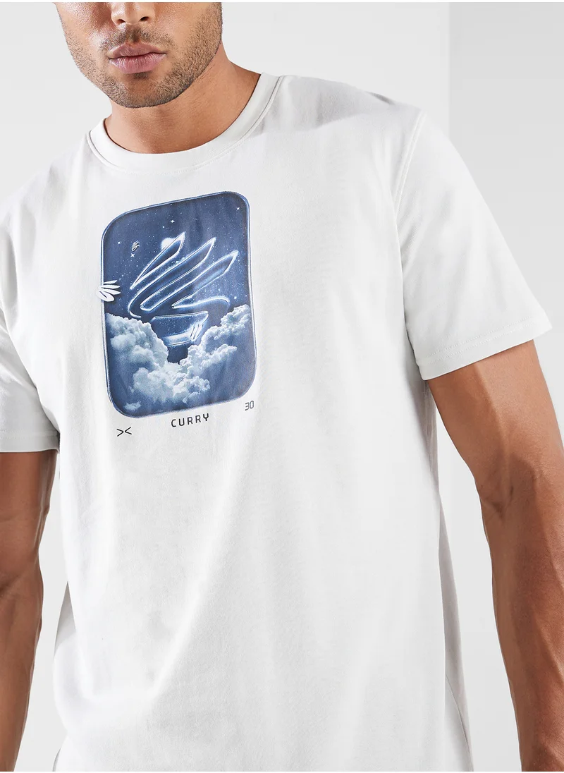 UNDER ARMOUR Curry Heavyweight Graphic T-shirt