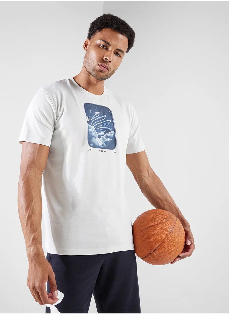 UNDER ARMOUR Curry Heavyweight Graphic T-shirt