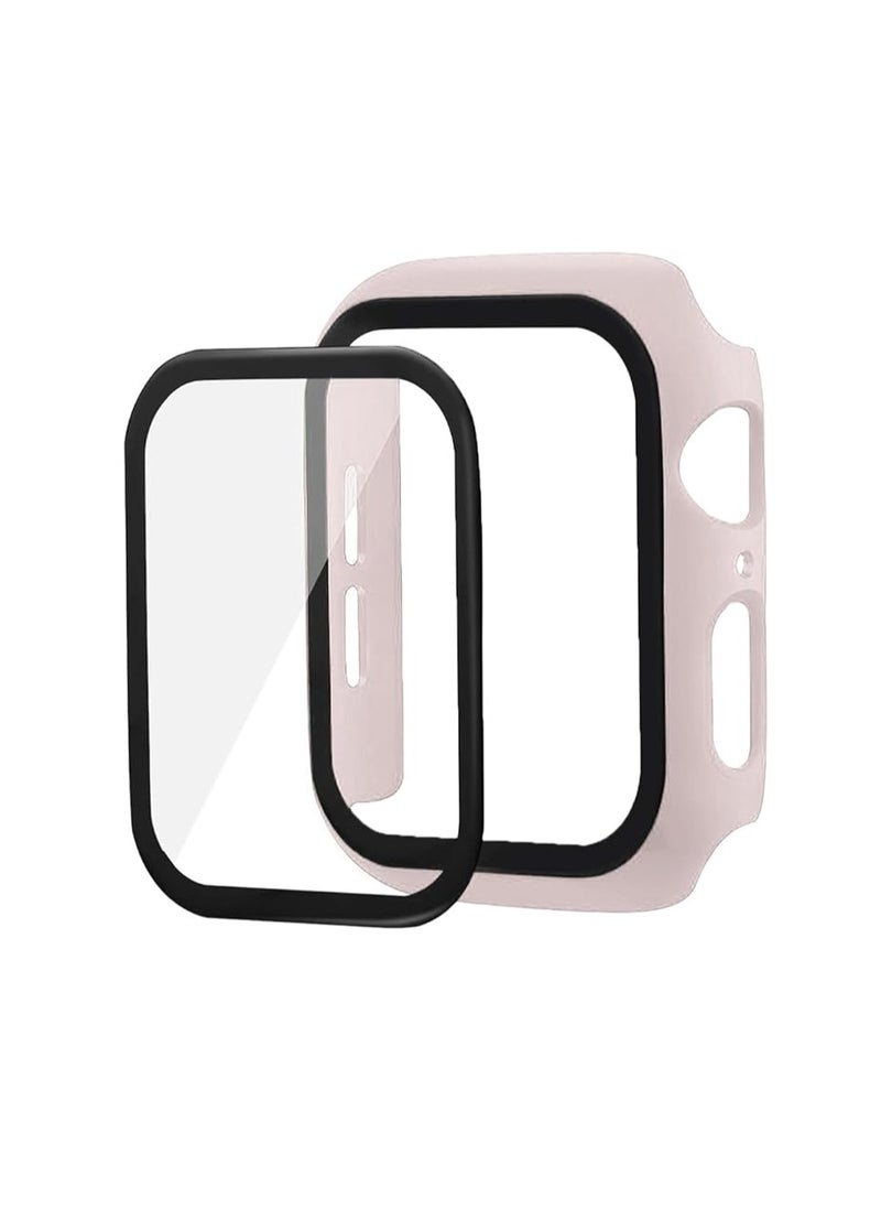 Strap 2 in 1 Silicone Band Strap Watch Band & Protective Case Cover With Tempered Glass Size 45MM For ( Apple watch Series 7 ) 45MM - pzsku/ZF9DB3AD05D4E2755C0B0Z/45/_/1739376814/7bc84780-1b08-4549-9692-9e7016d3ad6d