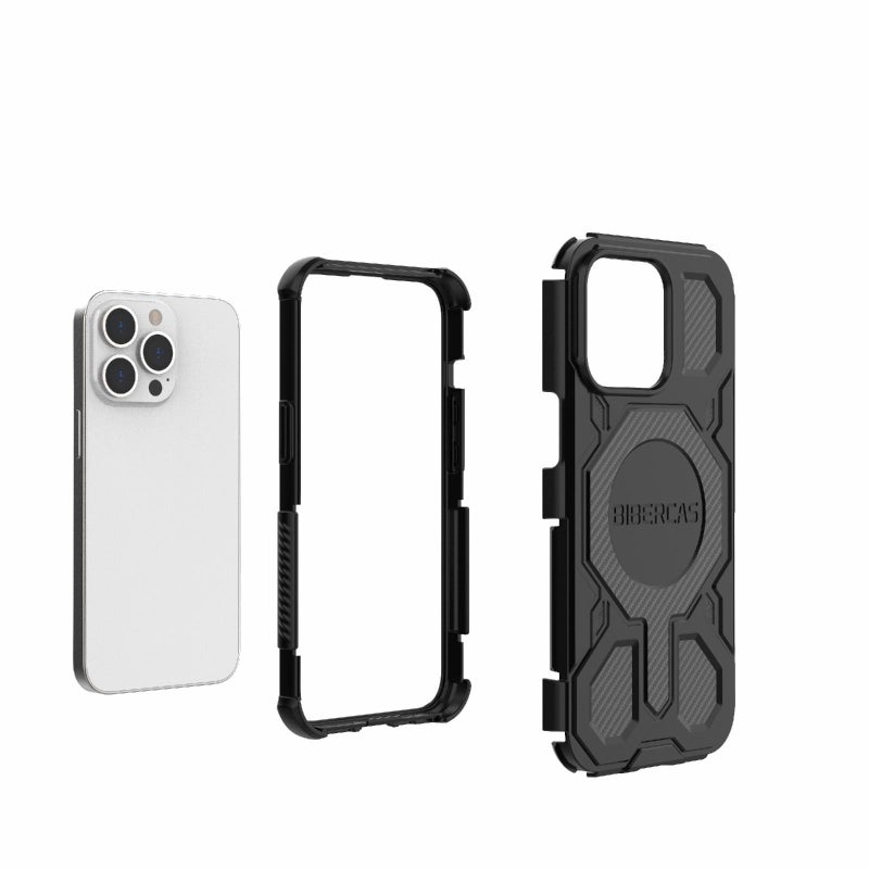 BIBERCAS For Iphone 13 Pro Real Color Series Magsafe Shockproof Phone Case(Pink) - Image 5